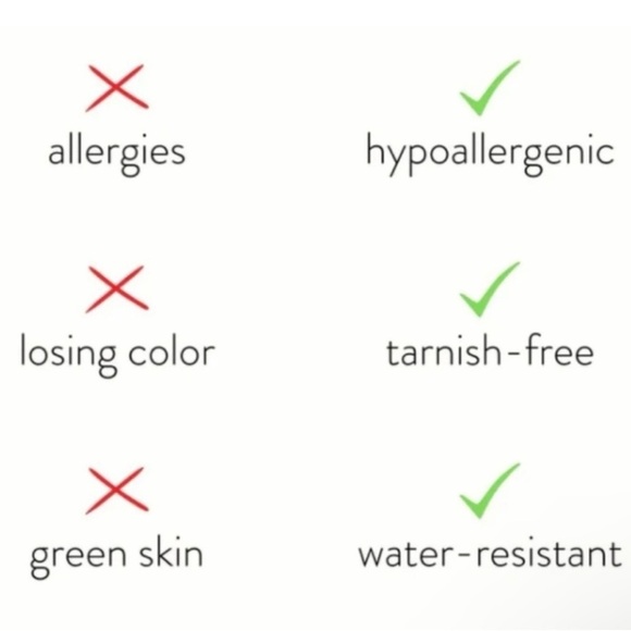 Hardware Graduated Link 18K Gold STAINLESS STEEL Waterproof Necklace - Picture 11 of 11